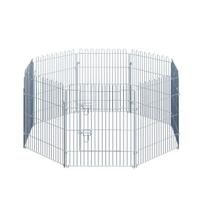 Šuniukų aptvaras metalinis 63x76 cm, 8 dalių