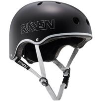 Šalmas Raven Essto L (58-60 cm), juodas