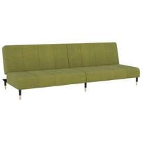 Dvivietė sofa-lova，Poilsio sofa, šviesiai žalios spalvos, aksomas CFE71335