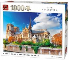 KING'S PUTTING BLOCK NOTRE DAME 1000 el 68 x 49 609 DOVANŲ