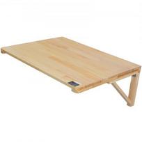 Prie sienos tvirtinamas sulankstomas stalas 80x60x29,8 cm medinis sulankstomas rašomasis stalas