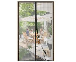 Sailimay magnetinis durų tinklelis nuo uodų 90x215 cm, juodas