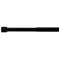 Dušo užuolaidų strypas teleskopinis 110-185cm juodas