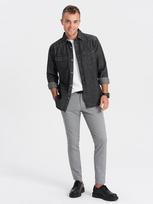 Marškiniai vyrams Ombre Clothing, juodi, S