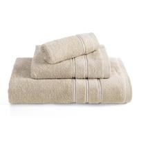Vonios rankšluosčių rinkinys Sibel, smėlio sp., 140 cm x 70 cm, 3 vnt.