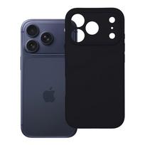 Dėklas telefonui silikoninis 2mm IPHONE 17 Pro juodas