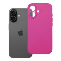 Silikoninis dėklas 2mm telefonui IPHONE 17 rožinis