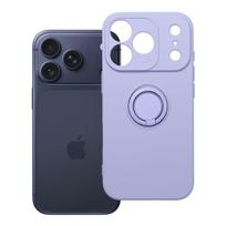 SILIKONINIS ŽIEDAS dėklas telefonui IPHONE 17 Pro violetinis