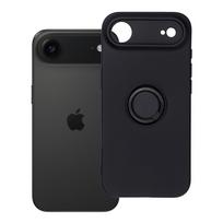 SILIKONINIS ŽIEDAS dėklas telefonui IPHONE 17 Air juodas