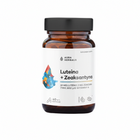 AURA HERBALS Liuteinas + Zeaksantinas + Vitaminas A - 60 kapsulių