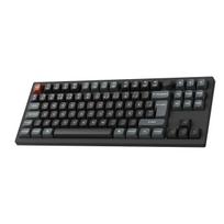 Keychron V3 Ultra 80% TKL 8K Tri-Mode Mechanical Keyboard with POM Brown Switches, Wireless, Black (V3U-D3-BO)