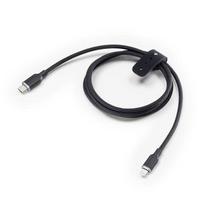 Zagg 409912831 mobile phone cable, black, 1 m, USB-C to Lightning