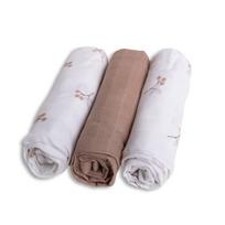 Vystyklai BAMBOO BabyMatex BERRIES-3 vnt