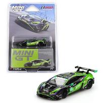 Mini GT Modeliukas 1/64 2024 Lamborghini Huracan GT3 EVO2 #78 Forte Racing Daytona 24 hrs, green/black (yra Sandėlyje)