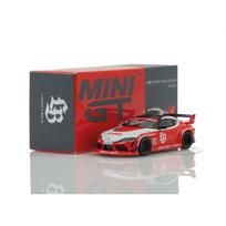 Mini GT Modeliukas 1/64 2025 Toyota GR Supra *LB-Works*, red/white (yra Sandėlyje)