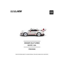 Pop Race Limited Modeliukas Porsche Singer DLS Turbo (Track), white/red (yra Sandėlyje)