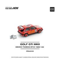 Pop Race Limited Modeliukas 1988 Volkswagen Golf GTi MKII *Demon Tweeks BTCC*, red (yra Sandėlyje)