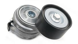 įtempiklio skriemulys, V formos rumbuotas diržas SKF VKMCV 51015