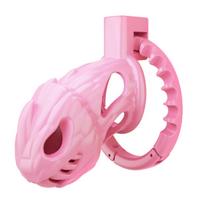 SuperLove Barbarian Chastity Cage Pink Large