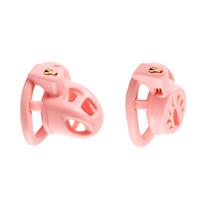SuperLove Dual Cages Chastity Set Pink