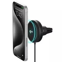 Belaidis magnetinis automobilinis telefono laikiklis iOttie Velox MagSafe Qi2 Wireless Air Vent Mount
