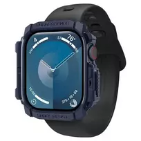 Spigen Rugged Armor, navy blue - Apple Watch 10 46mm