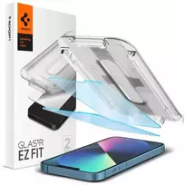 Spigen Glass tR EZ Fit TransparencyÂ Sensor Open 2 Pack -Â Â iPhoneÂ 16e/14/13/13 Pro
