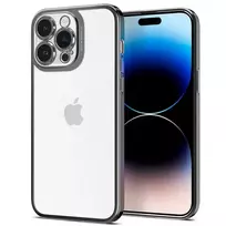 Spigen Optik Crystal, chromo pilka - iPhone 14 Pro
