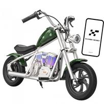 Vaikiškas elektrinis motociklas Hyper Gogo C12 App, žalia sp.