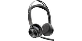 HP Poly Voyager Focus 2-M USB-C-C Headset USB-C/A Adapter Charging Stand