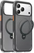 Dėklas TORRAS Ostand Spin Air - etui do iPhone 17 Pro kompatybilne su MagSafe (shadow juodas)