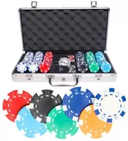 Pokerio žetonų rinkinys The Dice (300 žetonų)