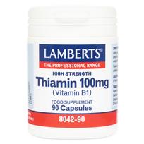 LAMBERTS Thiamin 100mg 90 Capsules