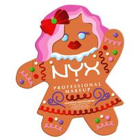 NYX Holiday Gingerbaddie Eyeshadow Palette 8g