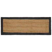 Zoninės kiliminės dangos Tamsiai pilka 80 x 250 cm Džiutas