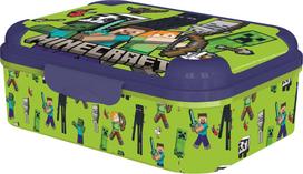 Stor - MINECRAFT Asker Lunch box - 17 x 13.5 x 6.2 cm