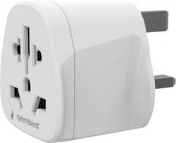 Gembird World to UK power adapter plug, 10 A | A-AC-UKMINTF A-AC-UKMINTF | 8716309134941