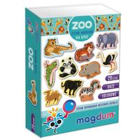 Magnetinis žaislas Lean Toys Zoo, įvairių spalvų