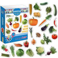 Magnetukai Maksik Vegetable MV 6032-12, įvairių spalvų, 25 vnt.