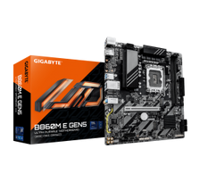 Gigabyte B860M E GEN5 | Processor family Intel | Processor socket LGA1851 | DDR5 | Number of SATA connectors 4 | Supported hard disk drive interfaces SATA, M.2