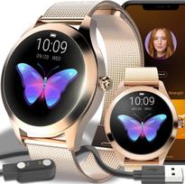 Retoo SMARTWATCH ZEGAREK DAMSKI WODOODPORNY POLSKA APLIKACJA SPORT SEN ROZMOWY | 5904806161994 | 5904806161994