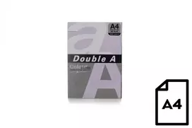 Spalvotas popierius Double A, 80g, A4, 500 lapų, Levender