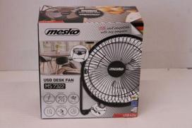 SALE OUT. Mesko Fan | MS 7322 | Desk Fan USB | 4.5 W | Diameter 15 cm | Number of speeds 1 | Oscillation | Black | DAMAGED PACKAGING MS 7322SO | 2000001420607