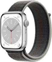 Apple Watch Series 8 45mm GPS + Cellular Stainless Steel (Atnaujintas, būklė kaip naujas)