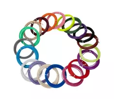 Usorteret AERIUM filamentas 1.75 mm PLA 5 meters x 20 colors