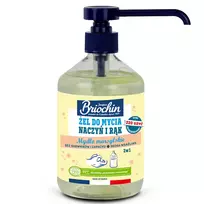 Grandininis pjūklas BRIOCHIN indų ir rankų plovimo gelis su Marselio muilu ECO, 500 ml