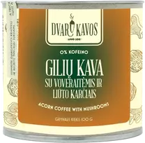 Grandininis pjūklas Gilių kava su grybais DVARO KAVOS, 100 g
