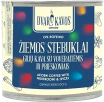 Grandininis pjūklas Gilių kava su grybais ir prieskoniais "Žiemos stebuklai" DVARO KAVOS, 100 g