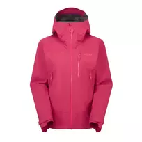 Moteriška striukė nuo lietaus Rab Downpour Mountain Jacket Wmns - M - Avietinė