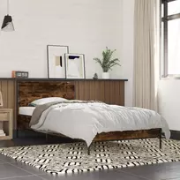 Lova Lovos Rėmas su Galvūgaliu Dūminio ąžuolo 80 x 200 cm